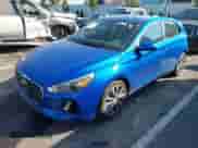 2018 Hyundai Elantra with VIN KMHH35LE5JU029031, listed as a IAAI auction lot 43273085 with 76,024 mi miles and . Bid and sale history available at DreamBid. Image 2.