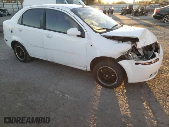 2005 Chevrolet Aveo LS z VIN KL1TD52665B331166, wystawiony jako Copart lot #79510054 z przebiegiem 165 471 mil mil oraz Szkoda całkowita • Salvage title. Historia ofert i sprzedaży dostępna na DreamBid. Obrazek 4.