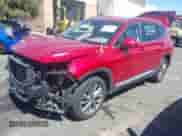 2019 Hyundai Santa Fe SEL with VIN 5NMS33AD7KH113627, listed as a IAAI auction lot 41857170 with 75,813 mi miles and . Bid and sale history available at DreamBid. Image 2.