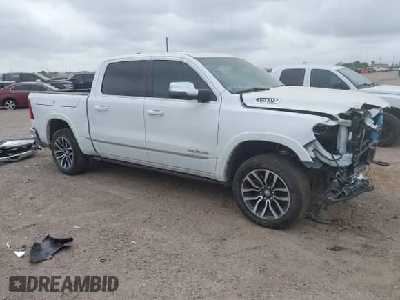 2025 Ram 1500 Limited z VIN 1C6SRFHP8SN582445, wystawiony jako IAAI lot #41884206 z przebiegiem 13 460 mil mil oraz . Historia ofert i sprzedaży dostępna na DreamBid. Obrazek 1.