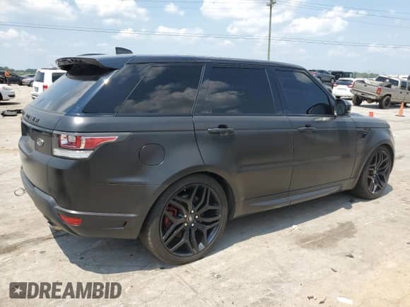 2017 Land Rover Range Rover Sport HSE Dynamic with VIN SALWV2FV5HA687274, listed as a Copart auction lot 65390814 with 104,554 mi miles and Salvage title. Bid and sale history available at DreamBid. Image 3.