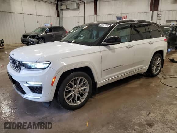 2022 Jeep Grand Cherokee Summit Reserve z VIN 1C4RJHET8N8536760, wystawiony jako Copart lot #80702704 z przebiegiem 71 509 mil mil oraz Szkoda całkowita • Salvage title. Historia ofert i sprzedaży dostępna na DreamBid. Obrazek 1.