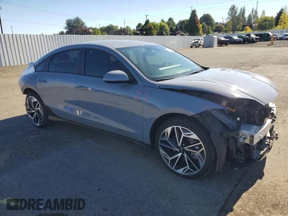 2023 Hyundai Ioniq 6 SEL с VIN KMHM34ACXPA030339, выставлен на аукционе Copart как лот 85181665 с пробегом 20 912 миль миль и Списание • Salvage title. История ставок и продаж доступна на DreamBid. Изображение 4.