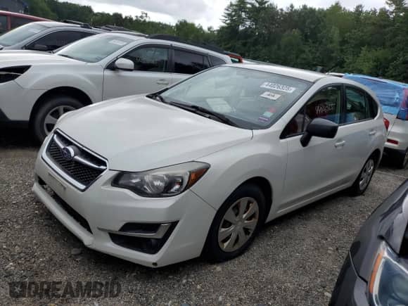 2015 Subaru Impreza 2.0i с VIN JF1GPAA63FG202825, выставлен на аукционе Copart как лот 44026325 с пробегом 136 477 миль миль и Списание • Salvage title. История ставок и продаж доступна на DreamBid. Изображение 1.