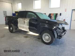 2025 Chevrolet Colorado 2WD Work Truck with VIN 1GCPSBEK4S1156554, listed as a Copart auction lot 84577725 with 11,048 mi miles and Salvage title. Bid and sale history available at DreamBid. Image 4.