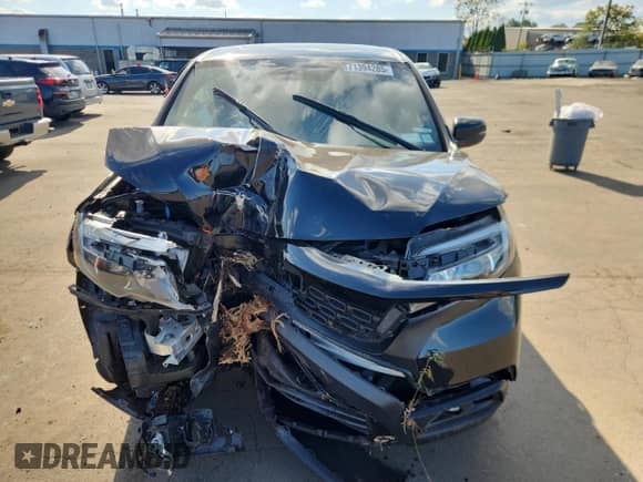 2021 Honda Passport EX-L с VIN 5FNYF8H51MB010088, выставлен на аукционе Copart как лот 71394285 с пробегом 70 067 миль миль и Списание • Salvage title. История ставок и продаж доступна на DreamBid. Изображение 5.