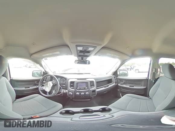 2023 Ram 1500 Tradesman z VIN 1C6RR7FG9PS538504, wystawiony jako Copart lot #65240125 z przebiegiem Nie podano mil oraz Szkoda całkowita • Salvage title. Historia ofert i sprzedaży dostępna na DreamBid. Obrazek 14.