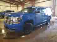 2020 Chevrolet Tahoe Commercial with VIN 1GNSKDEC9LR247733, listed as a Copart auction lot 81214625 with 73,557 mi miles and Salvage title. Bid and sale history available at DreamBid. Image 1.