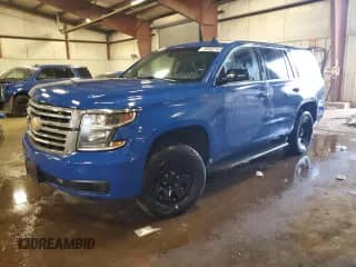 2020 Chevrolet Tahoe Commercial с VIN 1GNSKDEC9LR247733, выставлен на аукционе Copart как лот 81214625 с пробегом 73 557 миль миль и Списание • Salvage title. История ставок и продаж доступна на DreamBid. Изображение 1.