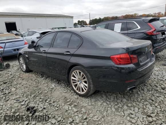 2011 BMW 5 Series 550i with VIN WBAFR9C55BC599441, listed as a Copart auction lot 90538545 with 75,449 mi miles and Clean title. Bid and sale history available at DreamBid. Image 3.