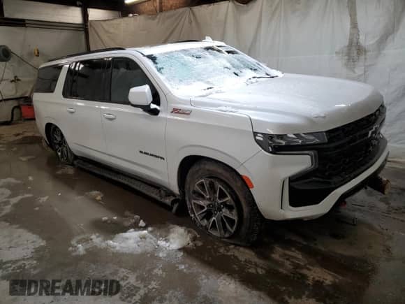 2024 Chevrolet Suburban Z71 с VIN 1GNSKDKD9RR213216, выставлен на аукционе Copart как лот 87050484 с пробегом 17 587 миль миль и Списание • Salvage title. История ставок и продаж доступна на DreamBid. Изображение 4.