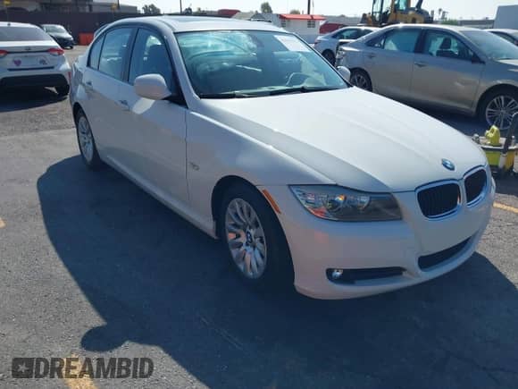 2009 BMW 3 Series 328i with VIN WBAPH53589A437115, listed as a IAAI auction lot 43155551 with 37,314 mi miles and . Bid and sale history available at DreamBid. Image 1.