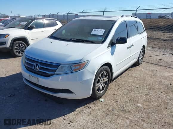 2013 Honda Odyssey EX-L с VIN 5FNRL5H61DB067217, выставлен на аукционе IAAI как лот 41383291 с пробегом 193 296 миль миль и . История ставок и продаж доступна на DreamBid. Изображение 2.