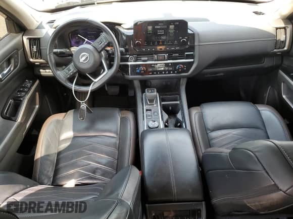 2023 Nissan Pathfinder Platinum with VIN 5N1DR3DK8PC212296, listed as a Copart auction lot 64164295 with 23,999 mi miles and Salvage title. Bid and sale history available at DreamBid. Image 8.