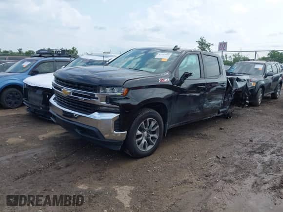 2021 Chevrolet Silverado 1500 LT with VIN 1GCUYDED9MZ441527, listed as a IAAI auction lot 42762305 with 60,221 mi miles and . Bid and sale history available at DreamBid. Image 2.