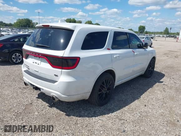 2015 Dodge Durango R/T with VIN 1C4SDJCT6FC917752, listed as a IAAI auction lot 43093399 with 175,337 mi miles and . Bid and sale history available at DreamBid. Image 4.