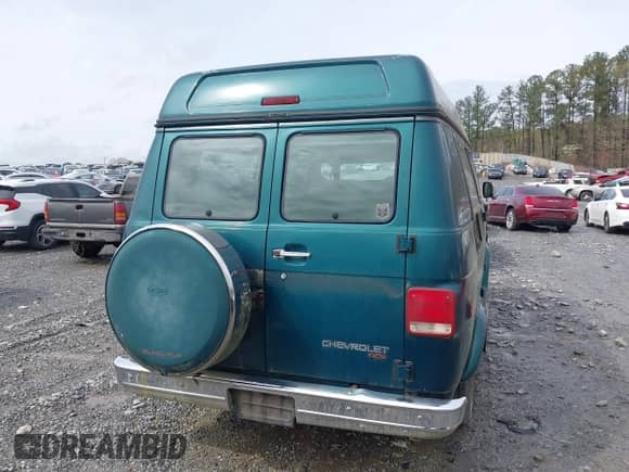 1995 Chevrolet Chevy Van with VIN 1GBEG25K0SF243254, listed as a IAAI auction lot 41915622 with 74,262 mi miles and . Bid and sale history available at DreamBid. Image 16.