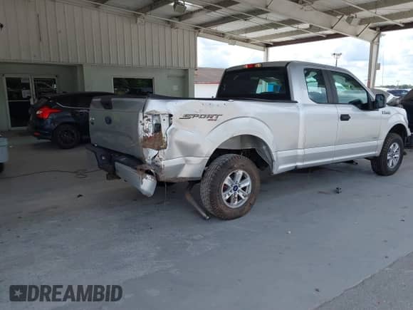 2017 Ford F-150 XL with VIN 1FTEX1EP3HFA17431, listed as a IAAI auction lot 43271013 with 182,482 mi miles and . Bid and sale history available at DreamBid. Image 4.