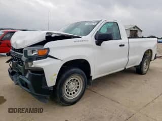 2021 Chevrolet Silverado 1500 Work Truck with VIN 3GCNWAEH5MG270464, listed as a Copart auction lot 54856275 with 58,997 mi miles and Clean title. Bid and sale history available at DreamBid. Image 1.