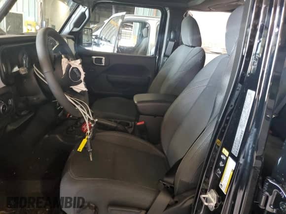 2024 Jeep Wrangler Sport S с VIN 1C4PJXDGXRW207341, выставлен на аукционе Copart как лот 66720395 с пробегом 22 942 миль миль и Списание • Salvage title. История ставок и продаж доступна на DreamBid. Изображение 7.