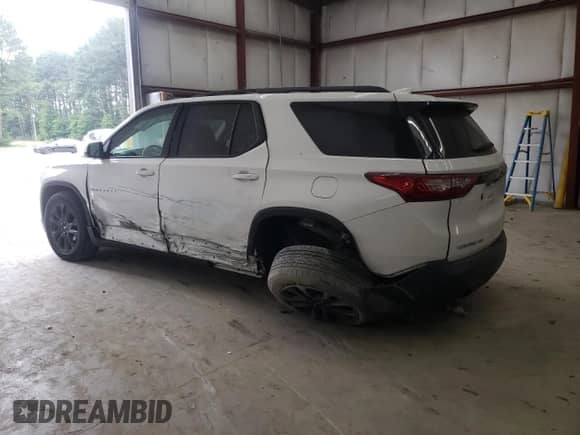 2021 Chevrolet Traverse RS with VIN 1GNEVJKW3MJ252914, listed as a Copart auction lot 62476575 with 79,767 mi miles and Salvage title. Bid and sale history available at DreamBid. Image 2.