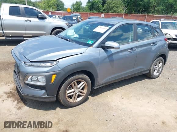 2018 Hyundai Kona SE with VIN KM8K1CAA7JU115683, listed as a IAAI auction lot 42803557 with 36,420 mi miles and . Bid and sale history available at DreamBid. Image 2.