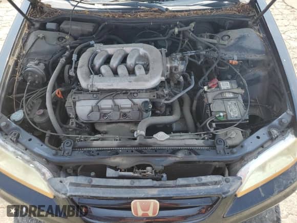 2002 Honda Accord EX with VIN 1HGCG225X2A020008, listed as a Copart auction lot 58556535 with 272,568 mi miles and Clean title. Bid and sale history available at DreamBid. Image 11.