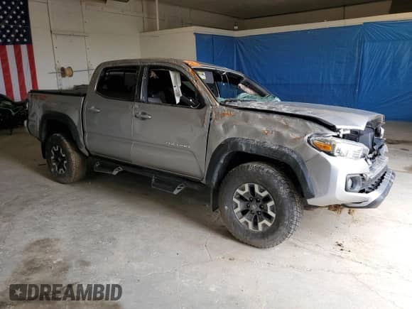 2021 Toyota Tacoma SR with VIN 3TMCZ5AN7MM383321, listed as a Copart auction lot 64829455 with Not provided miles and Clean title. Bid and sale history available at DreamBid. Image 4.