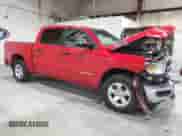 2023 Ram 1500 Big Horn with VIN 1C6RREFT6PN511633, listed as a Copart auction lot 62416855 with 50,371 mi miles and Non repairable. Bid and sale history available at DreamBid. Image 4.