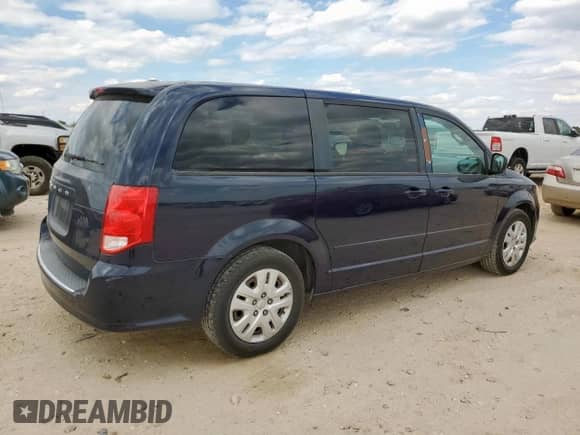 2014 Dodge Grand Caravan SE z VIN 2C4RDGBG7ER202796, wystawiony jako Copart lot #81332715 z przebiegiem 196 282 mil mil oraz Czysty tytuł • Clean title. Historia ofert i sprzedaży dostępna na DreamBid. Obrazek 3.