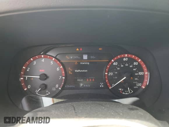 2023 Nissan Frontier SV with VIN 1N6ED1EK4PN663365, listed as a Copart auction lot 70290965 with 63,644 mi miles and Salvage title. Bid and sale history available at DreamBid. Image 9.