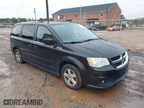 2011 Dodge Grand Caravan Crew with VIN 2D4RN5DG1BR706998, listed as a IAAI auction lot 43323311 with 198,117 mi miles and . Bid and sale history available at DreamBid. Image 1.