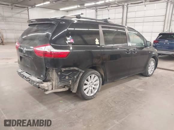 2017 Toyota Sienna LE with VIN 5TDJZ3DC2HS183619, listed as a IAAI auction lot 41905106 with 198,351 mi miles and . Bid and sale history available at DreamBid. Image 4.