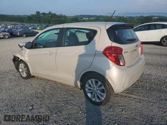 2017 Chevrolet Spark LT with VIN KL8CD6SA4HC739885, listed as a Copart auction lot 66339875 with 94,322 mi miles and Salvage title. Bid and sale history available at DreamBid. Image 2.