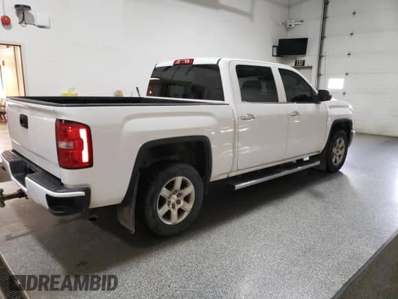 2014 GMC Sierra 1500 SLT with VIN 3GTU2VEC2EG419840, listed as a Copart auction lot 90221835 with 224,482 mi miles and Clean title. Bid and sale history available at DreamBid. Image 3.