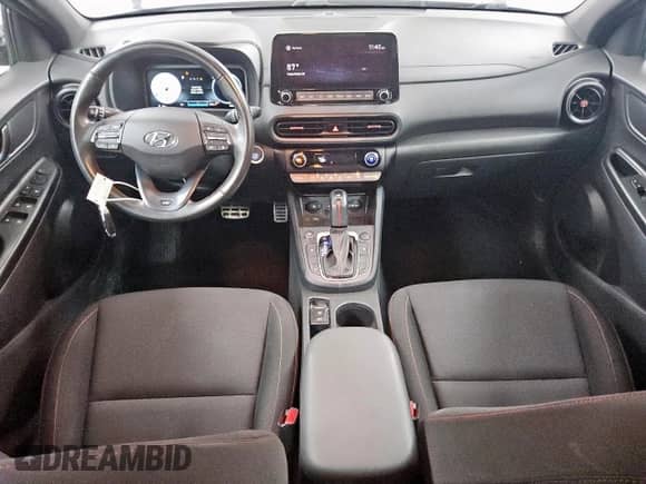 2022 Hyundai Kona N Line with VIN KM8K33A39NU756318, listed as a Copart auction lot 81682325 with 76,822 mi miles and Clean title. Bid and sale history available at DreamBid. Image 8.