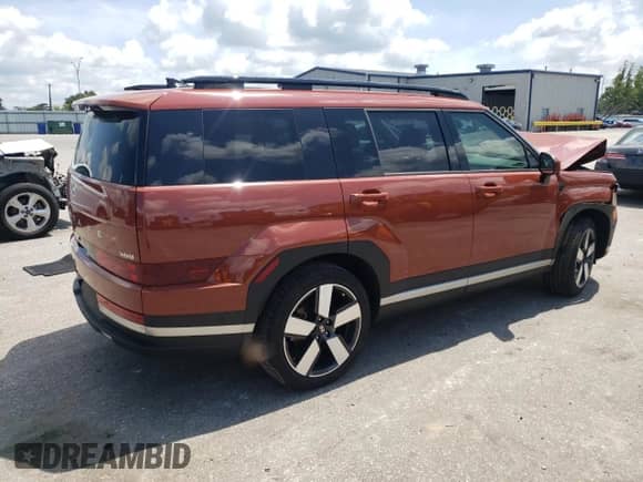 2024 Hyundai Santa Fe Limited with VIN 5NMP34G15RH016333, listed as a Copart auction lot 68762275 with 13,878 mi miles and Salvage title. Bid and sale history available at DreamBid. Image 3.