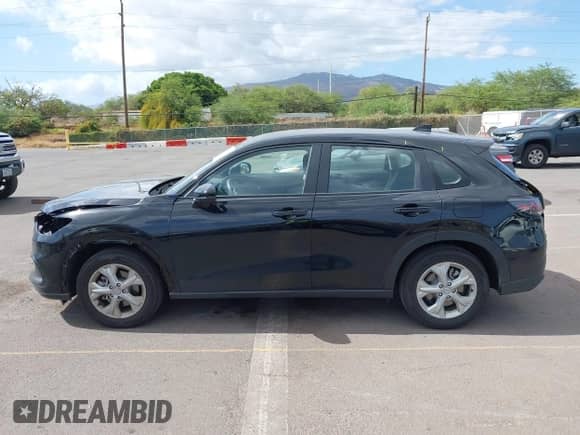 2025 Honda HR-V LX with VIN 3CZRZ1H3XSM728095, listed as a IAAI auction lot 42817468 with 4,116 mi miles and . Bid and sale history available at DreamBid. Image 15.