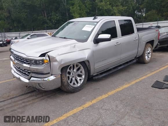 2018 Chevrolet Silverado 1500 LTZ with VIN 3GCUKSECXJG414586, listed as a IAAI auction lot 43103024 with 255,924 mi miles and . Bid and sale history available at DreamBid. Image 2.