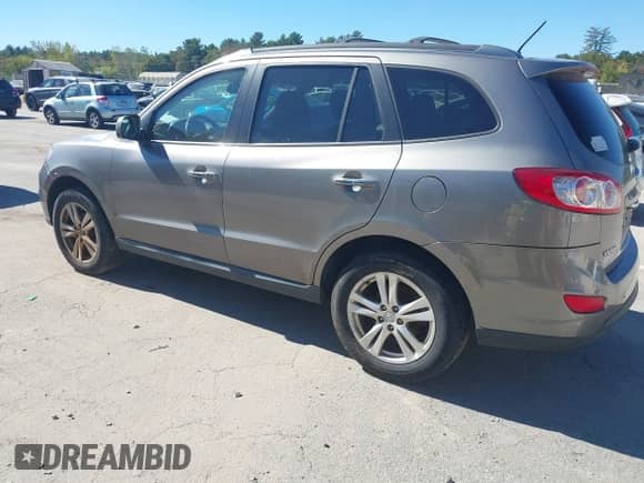 2011 Hyundai Santa Fe Limited with VIN 5XYZKDAG8BG082156, listed as a IAAI auction lot 43328593 with 186,171 mi miles and . Bid and sale history available at DreamBid. Image 3.