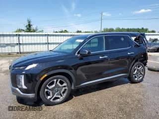 2024 Hyundai Palisade Limited with VIN KM8R54GE6RU691117, listed as a Copart auction lot 70447785 with 37,462 mi miles and Salvage title. Bid and sale history available at DreamBid. Image 1.