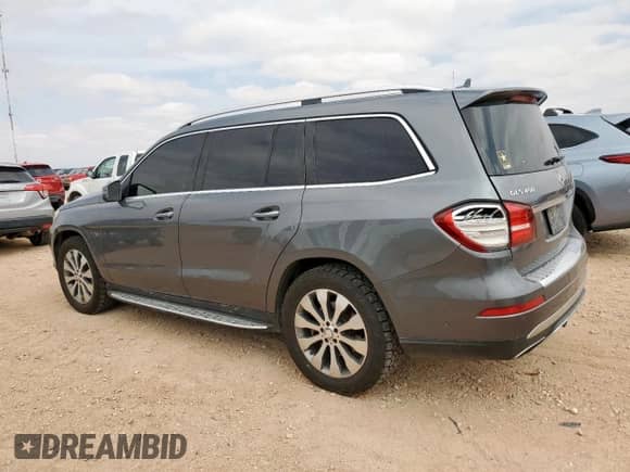 2017 Mercedes-Benz GLS 450 with VIN 4JGDF6EE5HA883117, listed as a Copart auction lot 58943835 with 117,788 mi miles and Clean title. Bid and sale history available at DreamBid. Image 2.