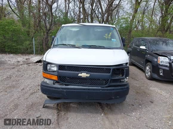 2012 Chevrolet Express Cargo with VIN 1GCWGFCA9C1163239, listed as a IAAI auction lot 42041174 with Not provided miles and . Bid and sale history available at DreamBid. Image 12.