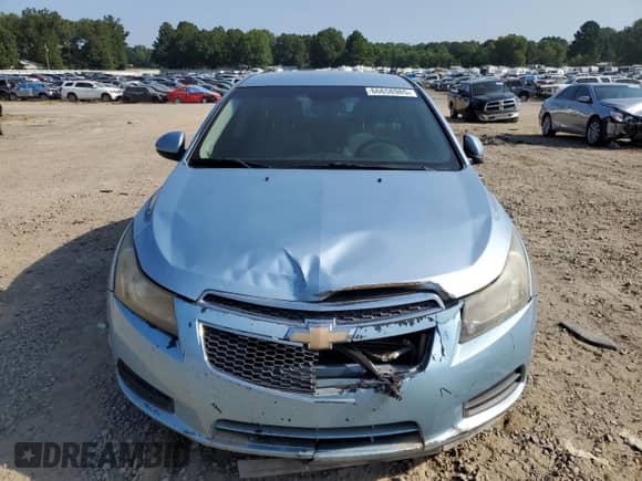 2011 Chevrolet Cruze ECO 1XF z VIN 1G1PJ5S96B7268459, wystawiony jako Copart lot #66658985 z przebiegiem Nie podano mil oraz Szkoda całkowita • Salvage title. Historia ofert i sprzedaży dostępna na DreamBid. Obrazek 5.