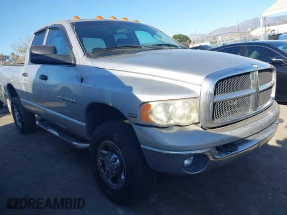 2004 Dodge 2500 SLT with VIN 3D7KU28D24G259290, listed as a IAAI auction lot 41709442 with 188,655 mi miles and . Bid and sale history available at DreamBid. Image 1.