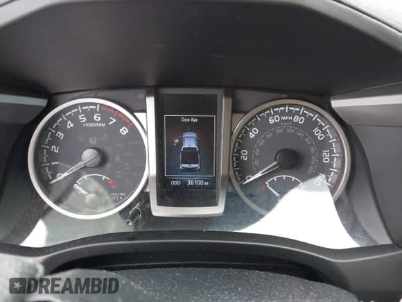 2021 Toyota Tacoma SR5 with VIN 5TFAZ5CN4MX110609, listed as a IAAI auction lot 43172655 with 36,100 mi miles and . Bid and sale history available at DreamBid. Image 7.