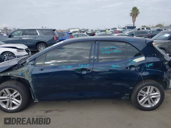 2019 Toyota Corolla SE with VIN JTNK4RBE9K3023865, listed as a IAAI auction lot 43315858 with 97,757 mi miles and . Bid and sale history available at DreamBid. Image 15.