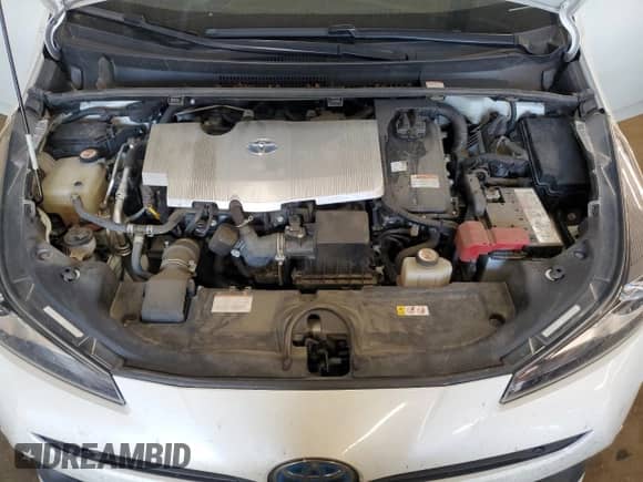 2019 Toyota Prius LE z VIN JTDKARFU3K3079184, wystawiony jako Copart lot #80478545 z przebiegiem 135 946 mil mil oraz Szkoda całkowita • Salvage title. Historia ofert i sprzedaży dostępna na DreamBid. Obrazek 11.