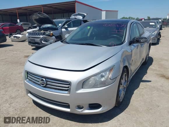 2014 Nissan Maxima SV with VIN 1N4AA5AP4EC448022, listed as a IAAI auction lot 42027624 with 280,961 mi miles and . Bid and sale history available at DreamBid. Image 2.