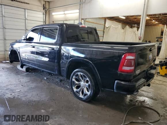 2020 Ram 1500 Longhorn with VIN 1C6SRFKT4LN412364, listed as a Copart auction lot 64650025 with 84,518 mi miles and Clean title. Bid and sale history available at DreamBid. Image 2.